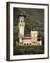 Ticino, Lake Lugano, Lugano, Lakefront Villa, Paradiso, Switzerland-Walter Bibikow-Framed Photographic Print