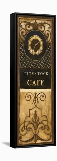 Tick Tock Cafe-Kimberly Poloson-Framed Stretched Canvas