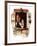 "Ticket Agent", April 24,1937-Norman Rockwell-Framed Giclee Print