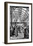 Ticket Barrier at Philadelphia Railway Station, Pennsylvania, USA, 1890-null-Framed Giclee Print