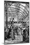 Ticket Barrier at Philadelphia Railway Station, Pennsylvania, USA, 1890-null-Mounted Giclee Print