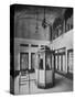 Ticket booth and lobby, World Theater, Omaha, Nebraska, 1925-null-Stretched Canvas