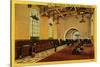 Ticket Concourse, Union Station, Los Angeles, California, C.1910-35-null-Stretched Canvas