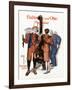 Ticket Counter 1928-Virginia Louise Moberly-Framed Giclee Print