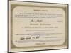 Ticket for Charles Dickens Amateur Dramatic Performance, 1845-null-Mounted Giclee Print