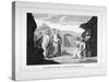 Ticket for the London Hospital Showing Christ and the Disciples, C1825-Charles Grignion-Stretched Canvas