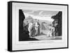 Ticket for the London Hospital Showing Christ and the Disciples, C1825-Charles Grignion-Framed Stretched Canvas