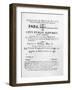 Ticket Issued to the Poor to Receive Coal and Potatoes from the City Public Kitchen-null-Framed Giclee Print