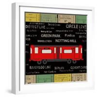 Ticket Please II-The Vintage Collection-Framed Art Print