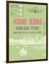 Ticket to Hong Kong-The Vintage Collection-Framed Giclee Print