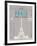 Ticket to Paris-The Vintage Collection-Framed Giclee Print