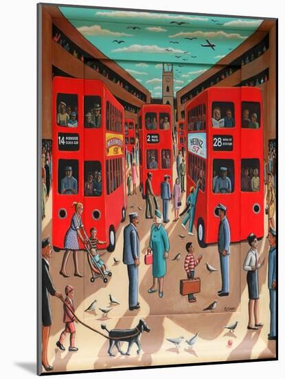 Ticket to Ride, 2015-PJ Crook-Mounted Giclee Print