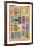 Ticket to Ride-The Vintage Collection-Framed Giclee Print