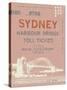 Ticket to Sydney-The Vintage Collection-Stretched Canvas