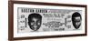 Ticket to World Championship Boxing Match Between Muhammad Ali and Sonny Liston-null-Framed Art Print