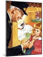 Tickets Please Chessie!-F. Chaney-Mounted Giclee Print