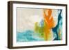 Tidal Abstract I-Sisa Jasper-Framed Art Print