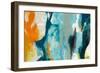 Tidal Abstract II-Sisa Jasper-Framed Art Print