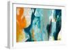 Tidal Abstract II-Sisa Jasper-Framed Art Print