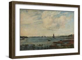 Tidal Breeze, Gosport, Hampshire-John William Buxton Knight-Framed Giclee Print