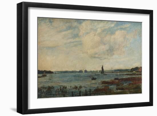 Tidal Breeze, Gosport, Hampshire-John William Buxton Knight-Framed Giclee Print