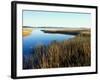 Tidal Creek Empties into Biddeford Pool, Anuszewski Property, Maine, USA-Jerry & Marcy Monkman-Framed Photographic Print