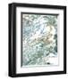 Tidal Drift I-Studio W-Framed Art Print