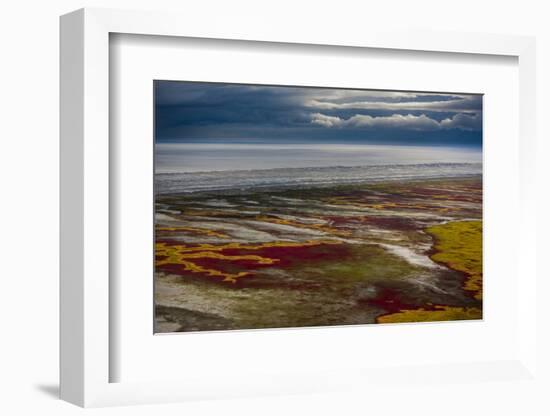 Tidal flats, Katmai National Park, Alaska-Art Wolfe-Framed Photographic Print