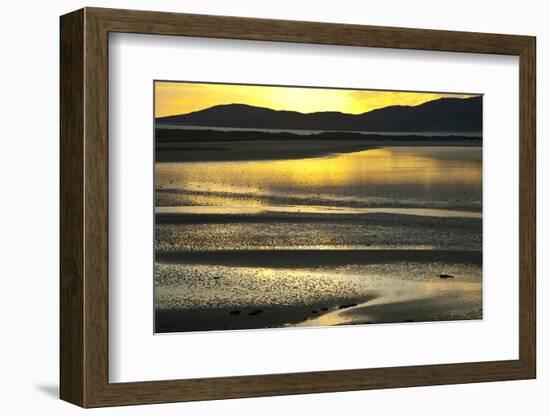 Tidal Landscape in Sound of Taransay, South Harris, Outer Hebrides, Scotland, UK, June 2009-Muñoz-Framed Photographic Print