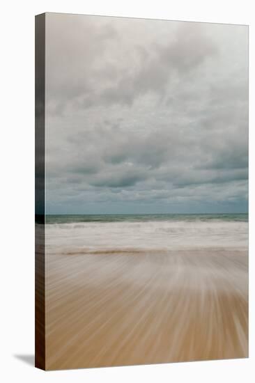 Tidal Motion on Carbis Bay Beach, St. Ives, Cornwall, England, United Kingdom, Europe-Mark Doherty-Stretched Canvas