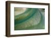 Tidal patterns, Hoopers Inlet, Otago Peninsula, Dunedin, South Island, New Zealand-David Wall-Framed Photographic Print