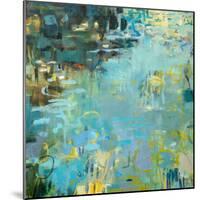 Tidal Pool In Blue-Kathleen Robbins-Mounted Art Print