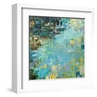 Tidal Pool In Blue-Kathleen Robbins-Framed Art Print