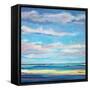 Tidal Surge-Niki Arden-Framed Stretched Canvas