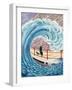 Tidal Wave, 1993-Liz Wright-Framed Giclee Print