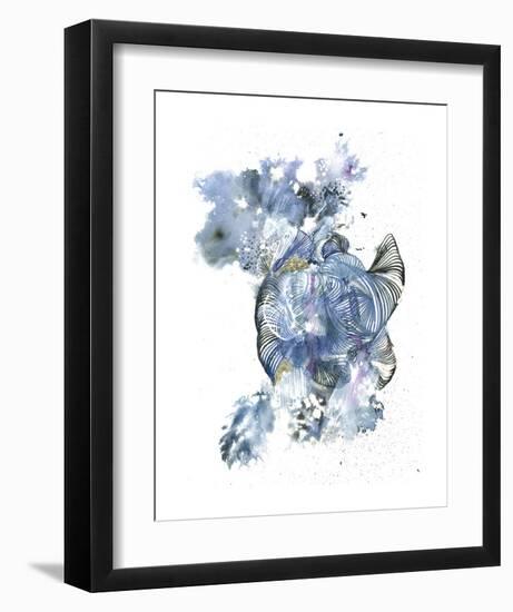 Tidal Wave-Kiran Patel-Framed Art Print