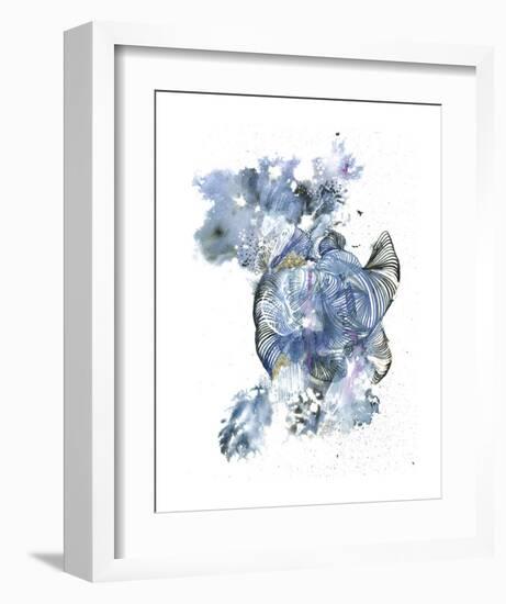 Tidal Wave-Kiran Patel-Framed Art Print