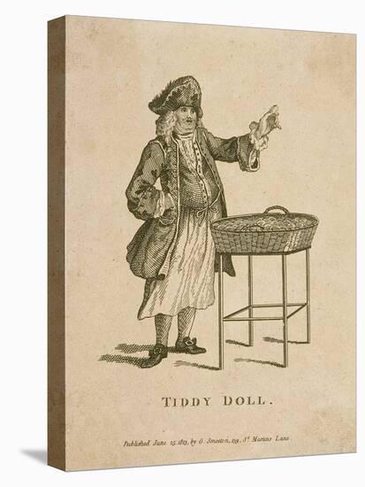 Tiddy Doll, Cries of London, 1813-null-Stretched Canvas