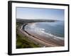 Tide Coming in at North Sands, Scarborough, North Yorkshire, Yorkshire, England, UK, Europe-Mark Sunderland-Framed Photographic Print