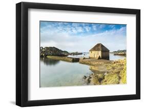 Tide mill on Brehat island, Cotes-d'Armor, Brittany, France, Europe-Francesco Vaninetti-Framed Photographic Print