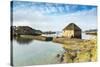 Tide mill on Brehat island, Cotes-d'Armor, Brittany, France, Europe-Francesco Vaninetti-Stretched Canvas