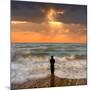 Tide Watcher-Adrian Campfield-Mounted Photographic Print