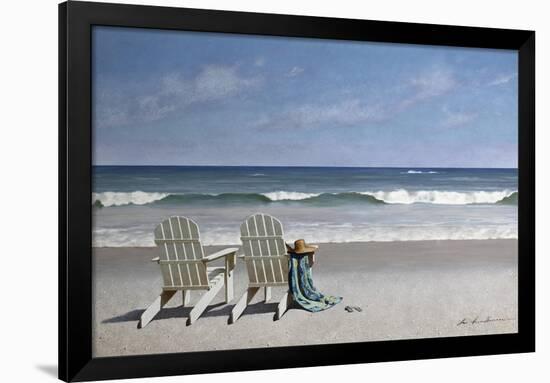 Tide Watching-Zhen-Huan Lu-Framed Giclee Print