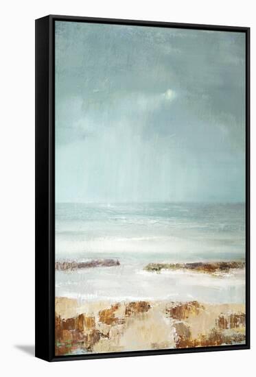 Tideline-Caroline Gold-Framed Stretched Canvas