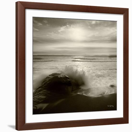 Tides and Waves Square I-Alan Majchrowicz-Framed Photographic Print