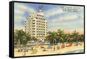 Tides Hotel, Miami Beach, Florida-null-Framed Stretched Canvas