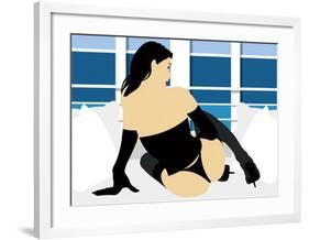 Tides-Peter Stanick-Framed Art Print