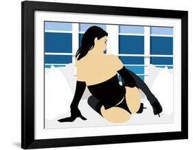 Tides-Peter Stanick-Framed Art Print