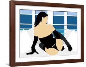 Tides-Peter Stanick-Framed Art Print