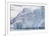 Tidewater Glacier Face Detail in Neko Harbor, Antarctica, Polar Regions-Michael Nolan-Framed Photographic Print